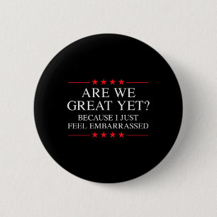 Bóton Redondo 5.08cm Anti-Trump Merchandiss Para Liberais E Progressivo