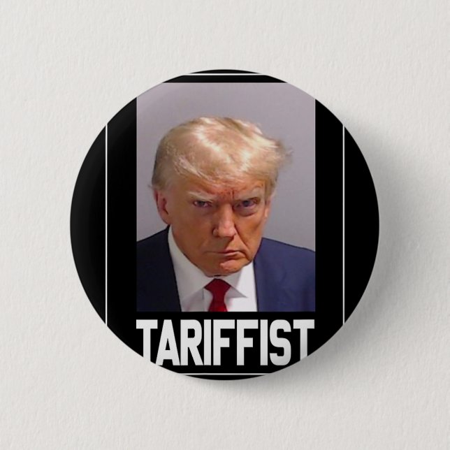 Bóton Redondo 5.08cm Anti Trump Tariffist (Frente)