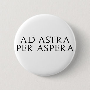 Bóton Redondo 5.08cm Anúncio Astra por Aspera
