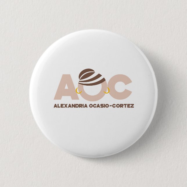 BÓTON REDONDO 5.08CM AOC ESPERANÇA (Frente)