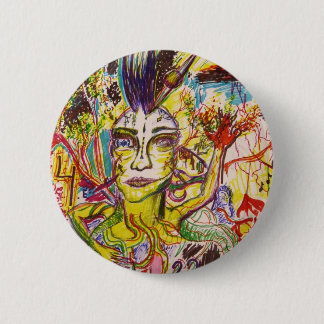 Bóton Redondo 5.08cm Apenas estranho