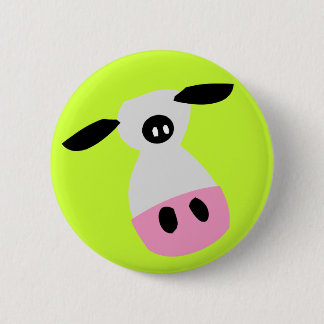 Bóton Redondo 5.08cm Apenas uma vaca