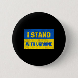 Bóton Redondo 5.08cm Apoie a Ucrânia Eu Estou Com a Ucrânia Bandeira Uc