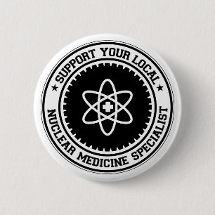 Bóton Redondo 5.08cm Apoie seu especialista nuclear local da medicina