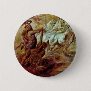 Bóton Redondo 5.08cm Apotheosis de Hercules por Rubens Peter Paul