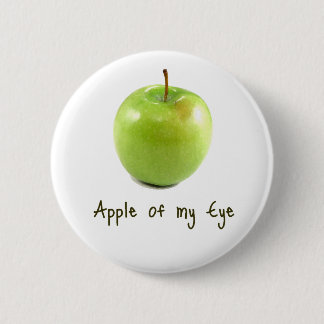 Bóton Redondo 5.08cm Apple de meu olho