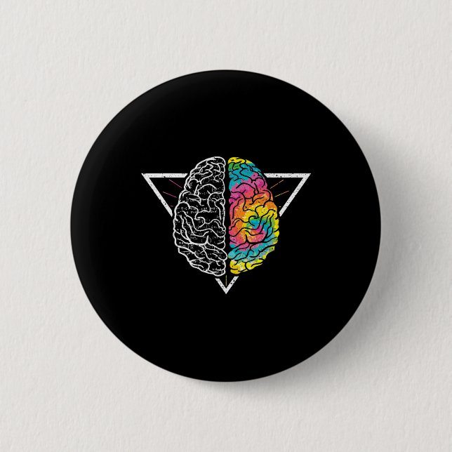 Bóton Redondo 5.08cm Aproveite a neurodiversidade ADHD LD Autismo consc (Frente)