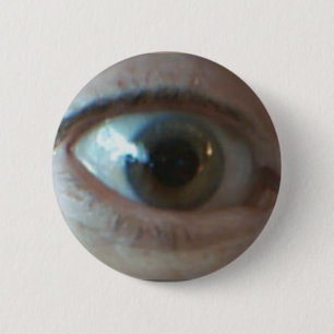 Bóton Redondo 5.08cm Aqui está olhando-o miúdo, botões traseiros do 