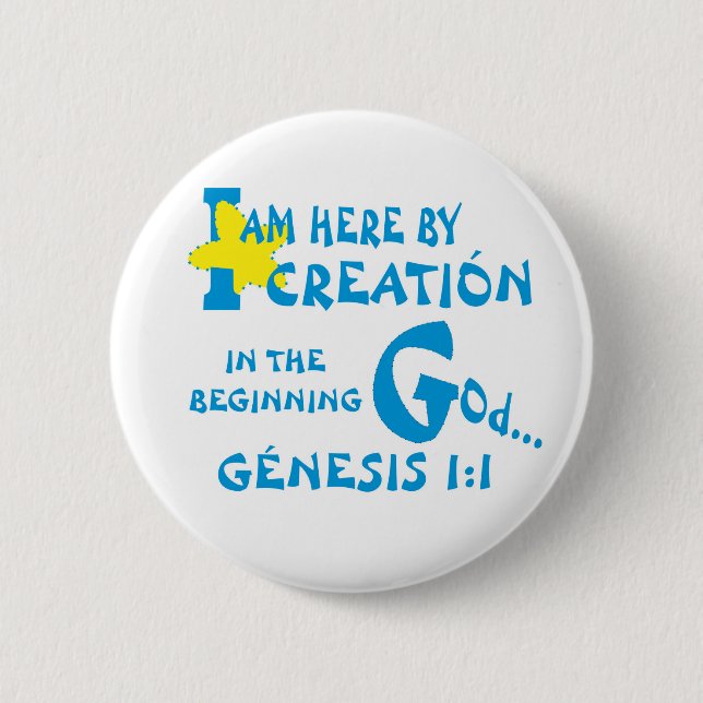 Bóton Redondo 5.08cm Aqui Por Imagem De Criação (Frente)