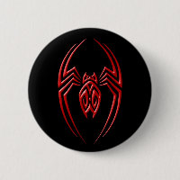 Aranha do ferro - vermelho e preto