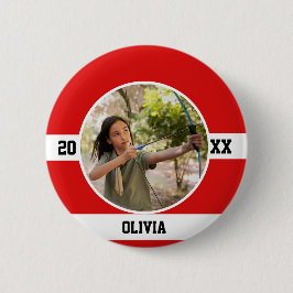 Bóton Redondo 5.08cm Archery Button Bow Sport Arrow Hunter Archer