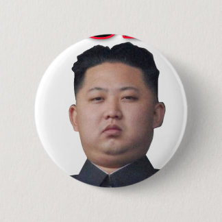 Bóton Redondo 5.08cm arco de Kim Jong-il