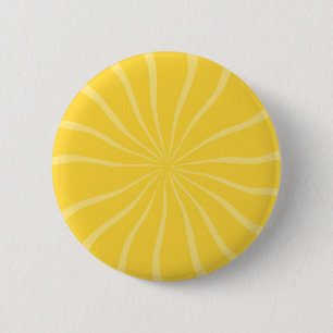 BÓTON REDONDO 5.08CM AREIA E MAR BRILHANTES AMARELO SUNSHINE SUN RAYME
