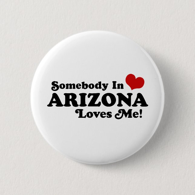 Bóton Redondo 5.08cm Arizona (Frente)