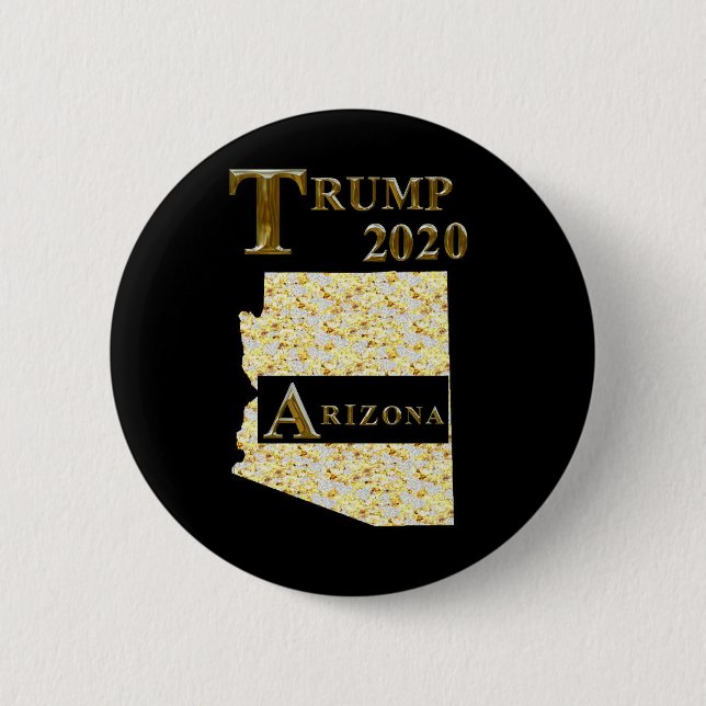BÓTON REDONDO 5.08CM ARIZONA TRUMP 2020 (Frente)