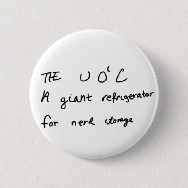 Bóton Redondo 5.08cm Armazenamento do nerd (Frente)