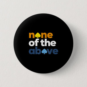 Bóton Redondo 5.08cm Aroace Pride Lgbtq, Aro Nenhum Dos Acima, Aromt