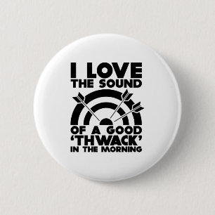 Bóton Redondo 5.08cm Arqueiro Presente de Arrows e Arcos