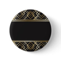 Art deco, preto, ouro, elegante, chique, monograma