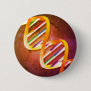 Bóton Redondo 5.08cm Arte de DNA