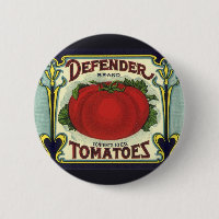Arte de rótulo de caixa de frutas vintage, tomates