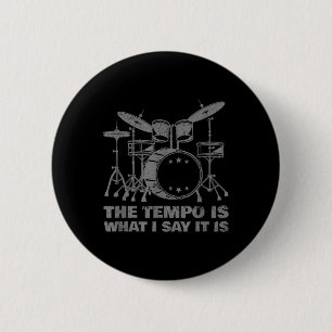 Bóton Redondo 5.08cm Arte Engraçada Para Homens Drumline Drumline Set