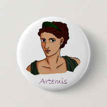 Artemis - Crachá da Deusa Grega