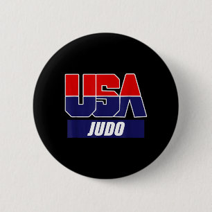 Bóton Redondo 5.08cm Artes Marciais de Judô 2024 Equipe EUA