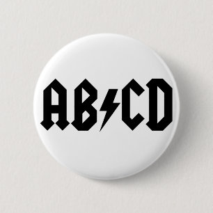 Bóton Redondo 5.08cm Artigo de ABCD
