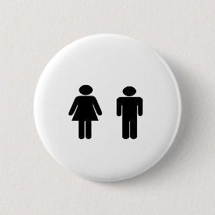 Bóton Redondo 5.08cm Artigos do homem e da mulher
