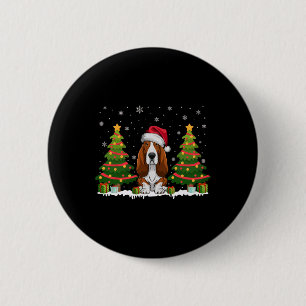 Bóton Redondo 5.08cm Árvore Xmas Cachorro Cachorro Cachorro Cachorro No