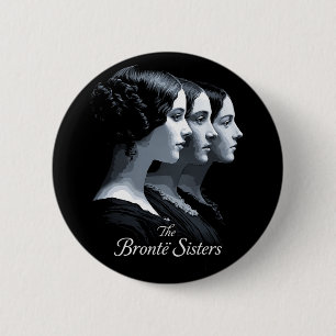 Bóton Redondo 5.08cm As Irmãs Brontë
