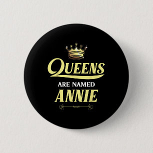 Bóton Redondo 5.08cm As Rainhas São Chamadas Annie Gift Personalizada E
