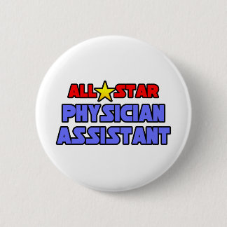 Bóton Redondo 5.08cm Assistente médico de estrelas