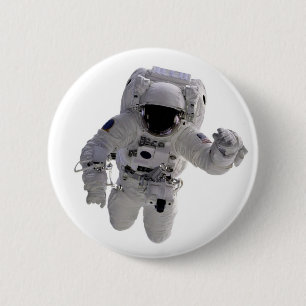 Bóton Redondo 5.08cm Astronauta
