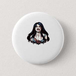 Bóton Redondo 5.08cm Até que a morte nos faça parte do clássico - Casal