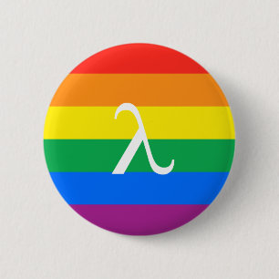 Bóton Redondo 5.08cm Ativismo de orgulho gay