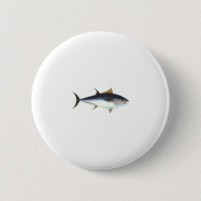 Bóton Redondo 5.08cm Atum de Bluefin (Frente)
