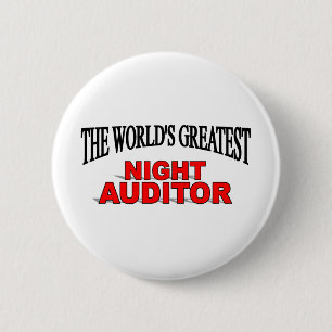 Bóton Redondo 5.08cm Auditor da noite do mundo o grande