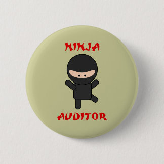 Bóton Redondo 5.08cm auditor do ninja