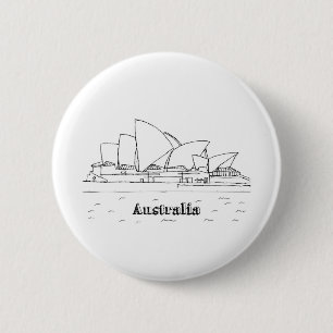 Bóton Redondo 5.08cm Austrália
