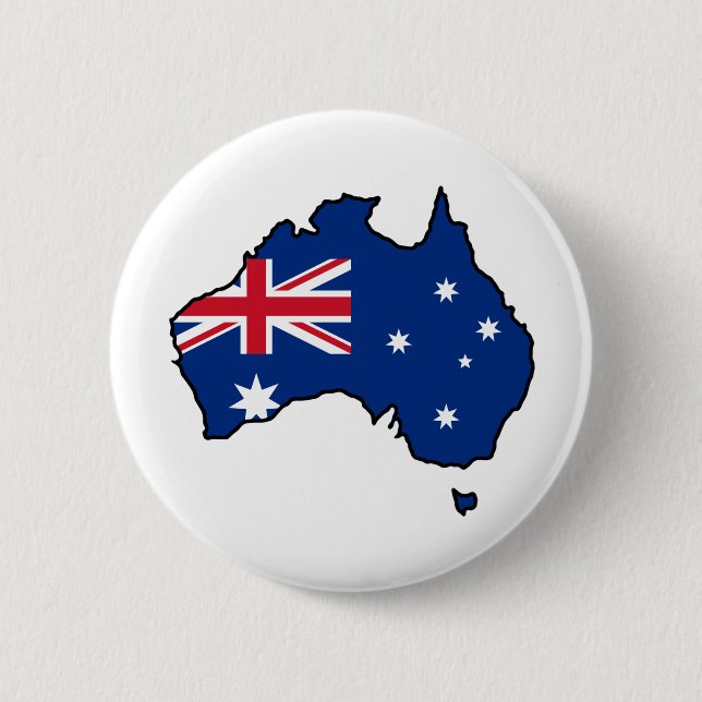 Bóton Redondo 5.08cm Austrália legal (Frente)