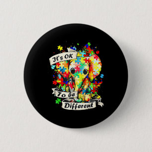 Bóton Redondo 5.08cm Autismo Admissão De Consciência As Mulheres Sabem 