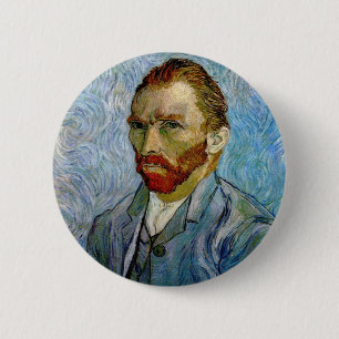 Bóton Redondo 5.08cm autorretrato de Van Gogh
