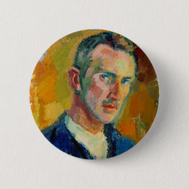 Bóton Redondo 5.08cm Autorretrato (por Magnus Enckell)