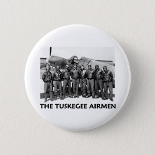 Bóton Redondo 5.08cm Aviadores de Tuskegee
