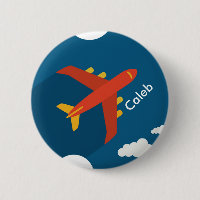 Avião personalizado do piloto Blue Sky Boy