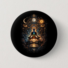 Bóton Redondo 5.08cm Awakening the Inner Cosmos