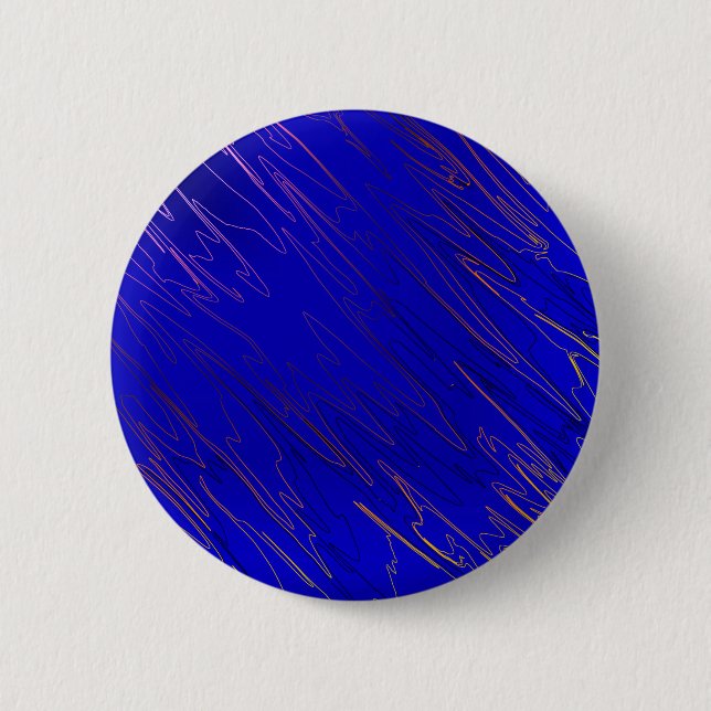 Bóton Redondo 5.08cm Azul Marbled (Frente)