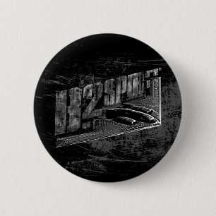 Bóton Redondo 5.08cm B-2 Botão redondo espirituoso